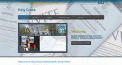 Desktop Screenshot of holycrossaliwalnorth.co.za